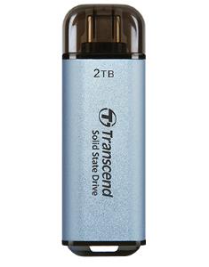 TRANSCEND Esd300c - 2TB Portable SSD - USB Type-c - 3D Nand Flash