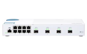 QNAP SYSTEMS Switch QSW-M408S 8 PORT 1GBPS 4 PORT 10GBE SFP+
