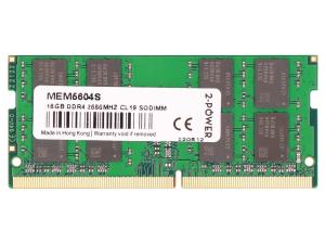 2-POWER 16GB Ddr4 2666MHz Cl19 SoDIMM - MEM5604S - Redcorp.com/en