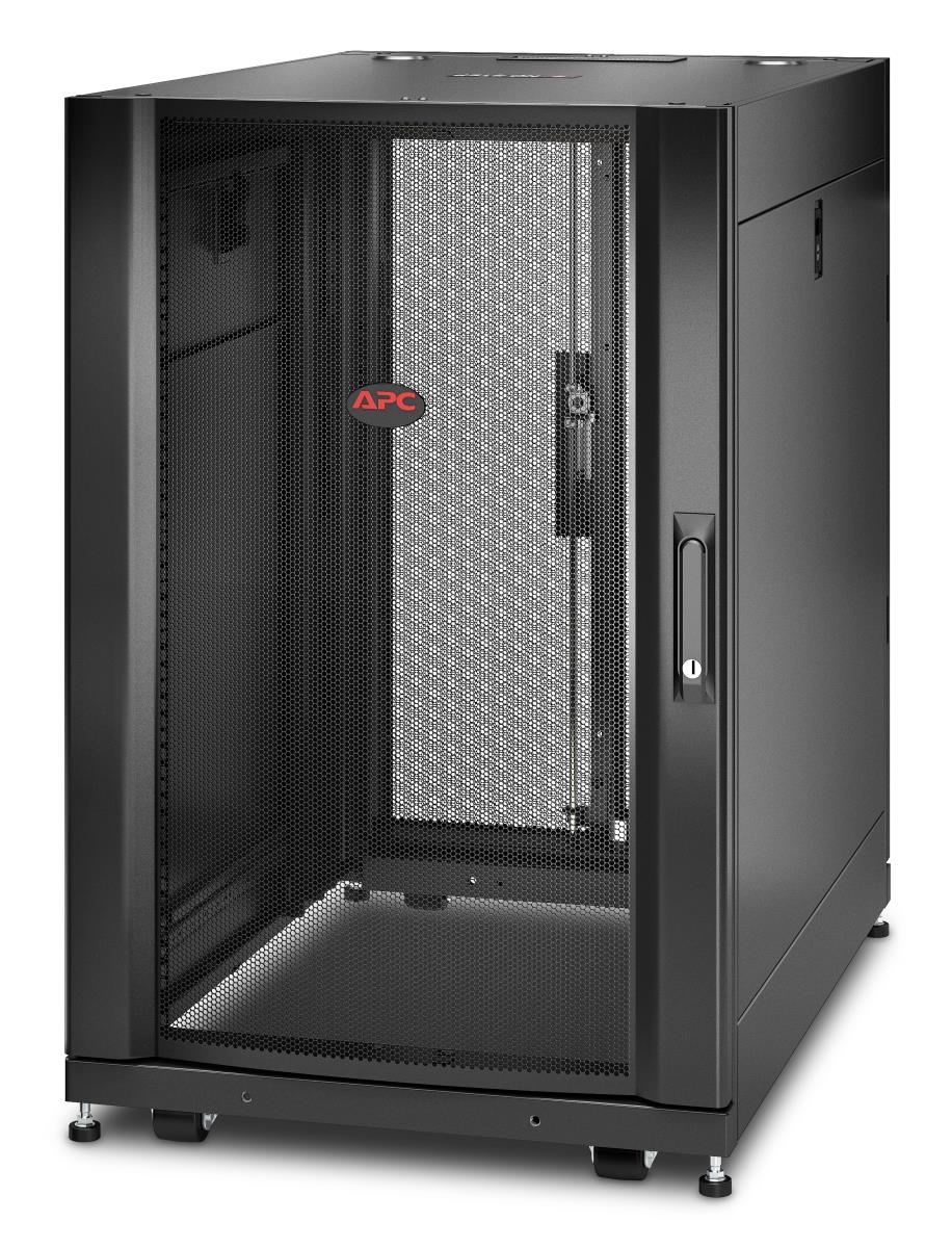 APC NetShelter SX 18U Server Rack Enclosure 600mm x 900mm with Sides Black  AR3006