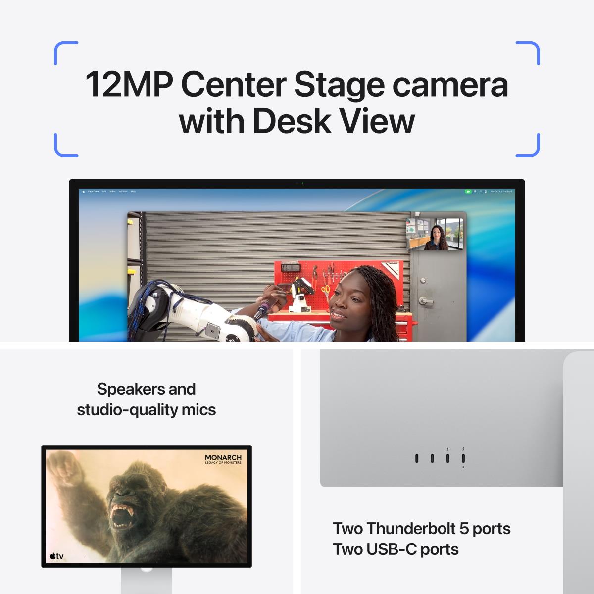 APPLE Studio Display - 27in - Nano-texture Glass - Vesa Mount Adapter ...