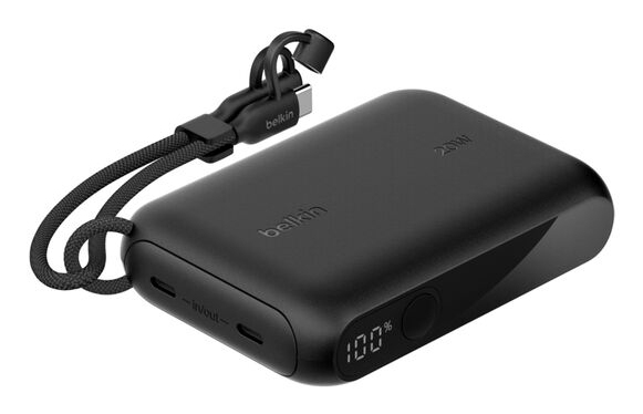 10k Pd20w Power Bank With Display Black