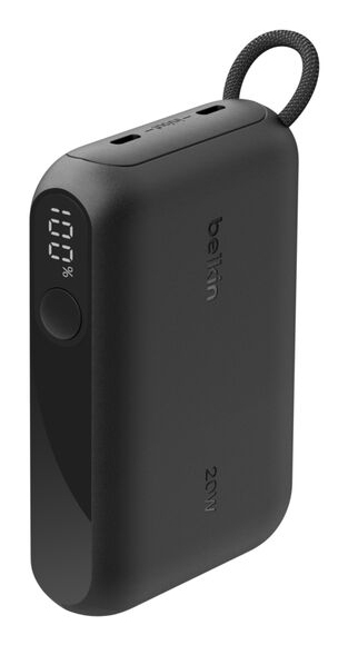10k Pd20w Power Bank With Display Black