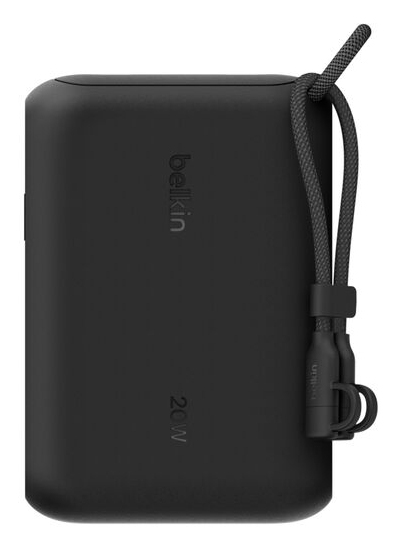 10k Pd20w Power Bank With Display Black