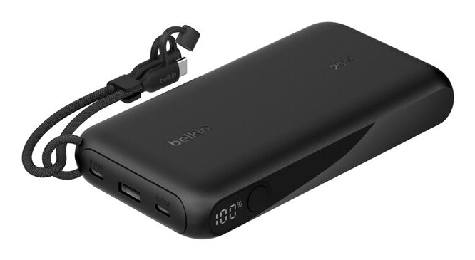 20k Pd20w Power Bank With Display Black