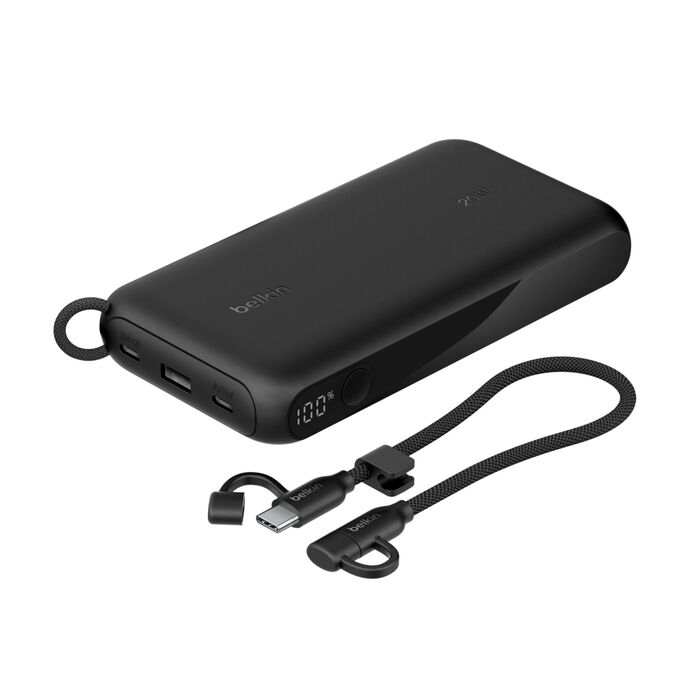 20k Pd20w Power Bank With Display Black