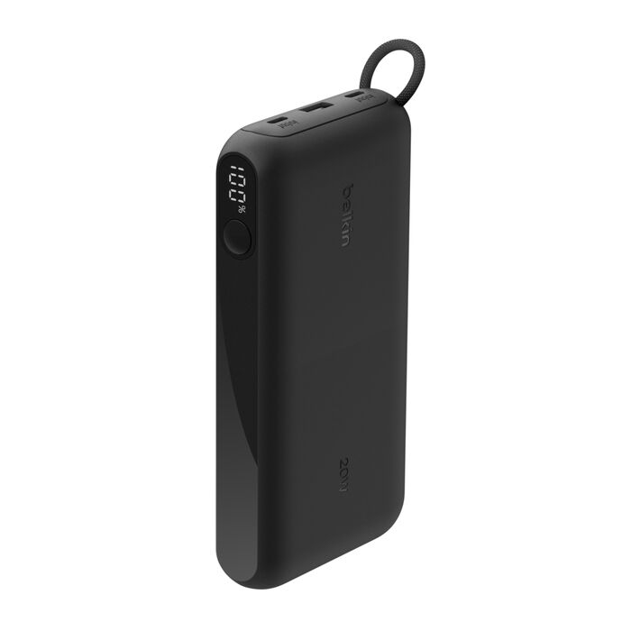 20k Pd20w Power Bank With Display Black
