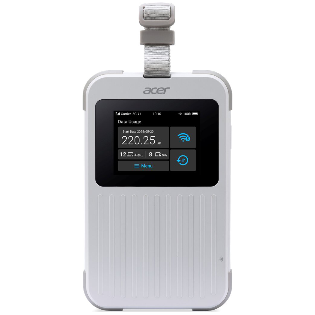 ACER Connect M6e 5g Mobile Wi-Fi Router - 1GB Hotspot - FF.G2VTA.001 ...