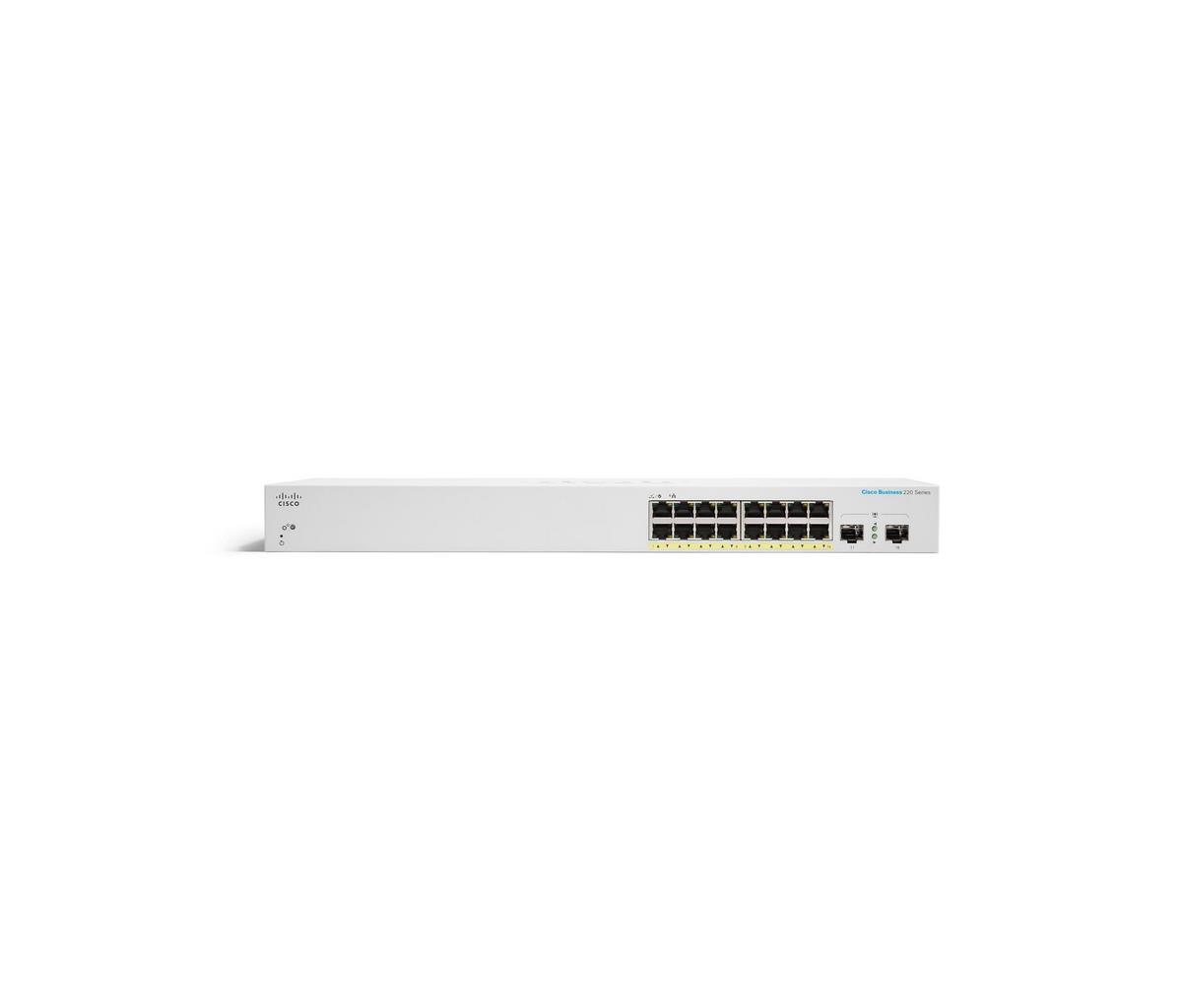 Cbs220 Smart Switch 16-port Ge 2x1g Sfp
