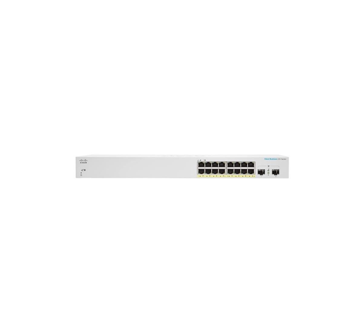 Smart Switch Cbs220 Smart 16-port Ge Poe 2x1g Sfp