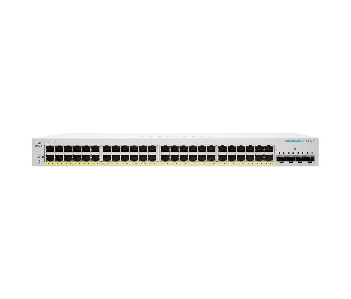 Smart Switch - Cbs220 - 48-port Ge Poe 4x10g Sfp+