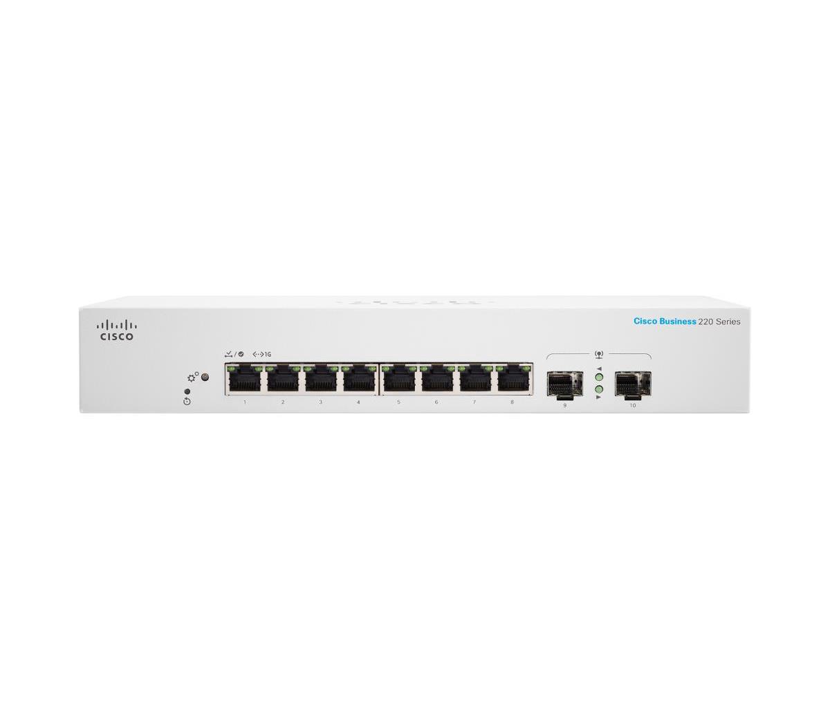 Smart Switch - Cbs220 8-port Ge Ext Ps 2x1g Sfp
