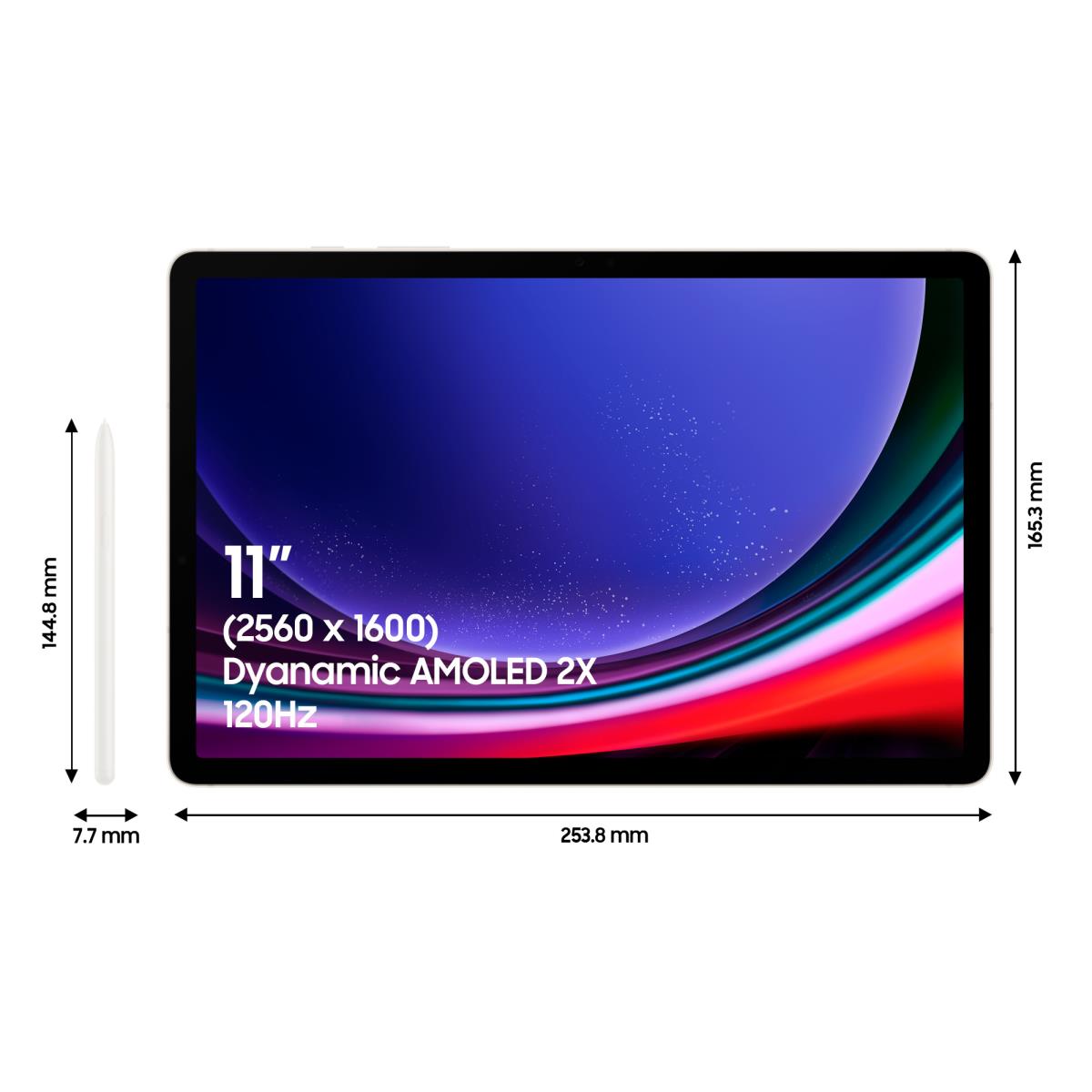 Samsung Galaxy Tab S9 - tablet - Android 13 - 128 GB - 11 - SM-X710NZAAXAC  - Tablets 
