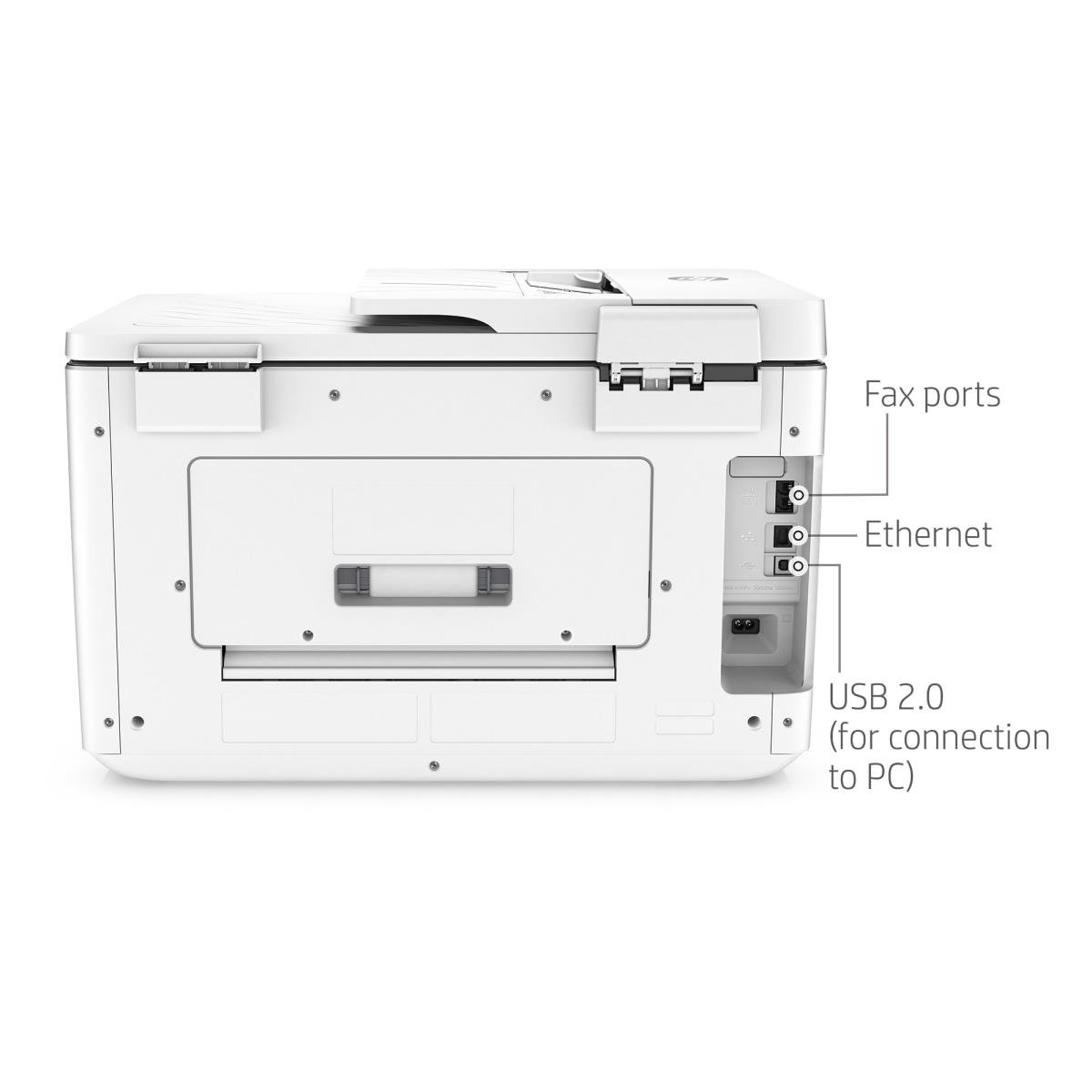 Imprimante multifonction jet d'encre couleur officejet pro 7740 a3  compatible réseau sans fil - La Poste