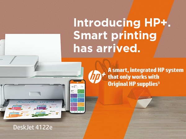 HP DeskJet Imprimante Tout-en-un HP 4122e, Couleur, Imprimante