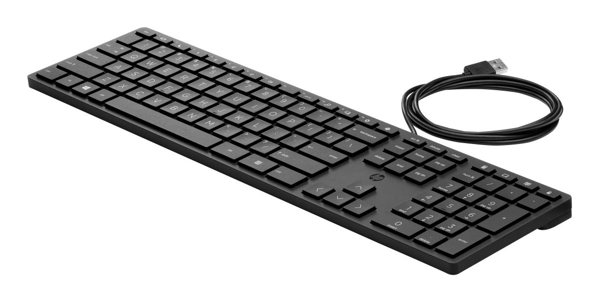 HP Wired Desktop 320K Keyboard - Azerty French - 9SR37UT#ABF - Redcorp ...