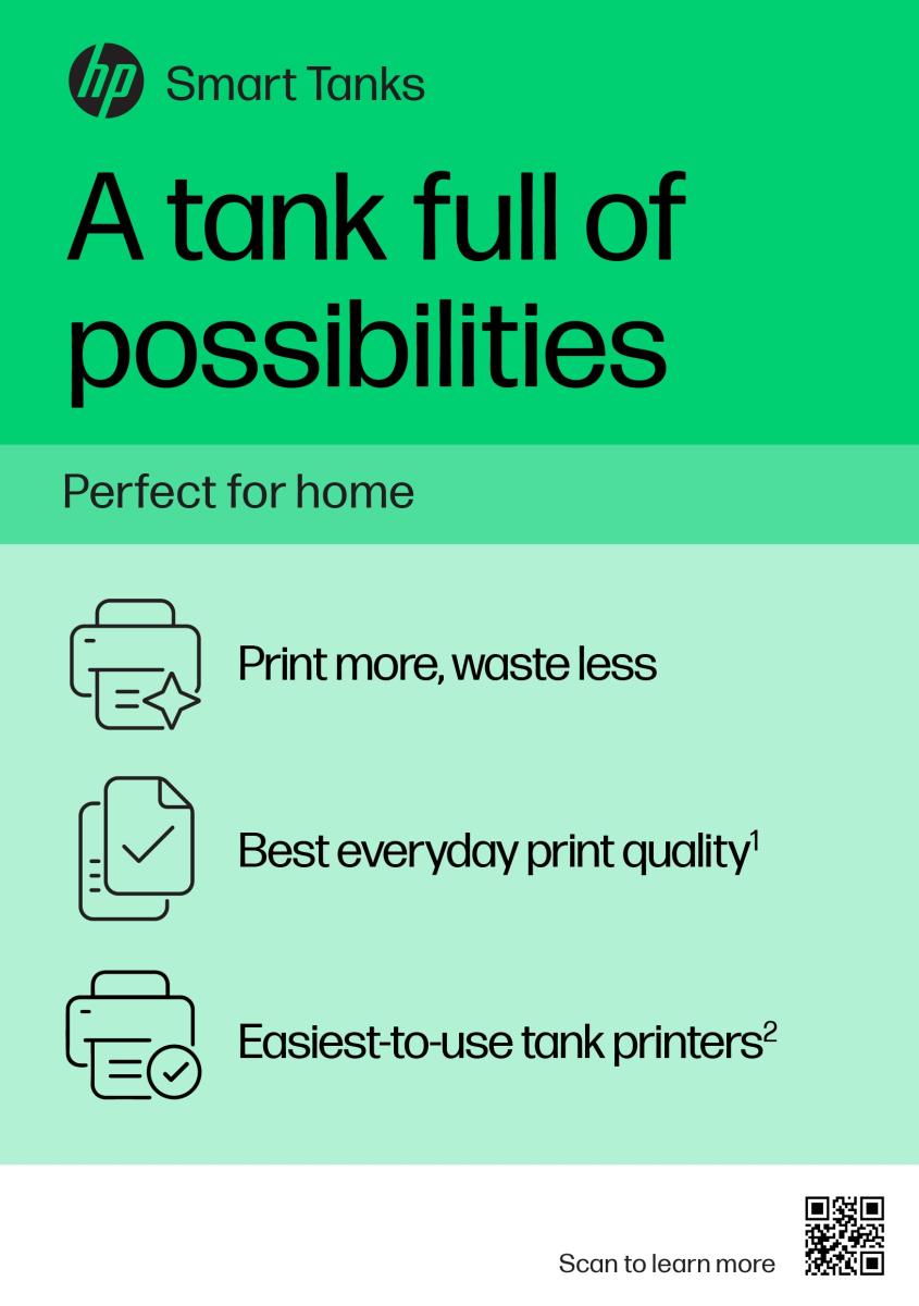 HP Smart Tank 7305 Imprimante tout en un - Jet d'encre couleur - 3