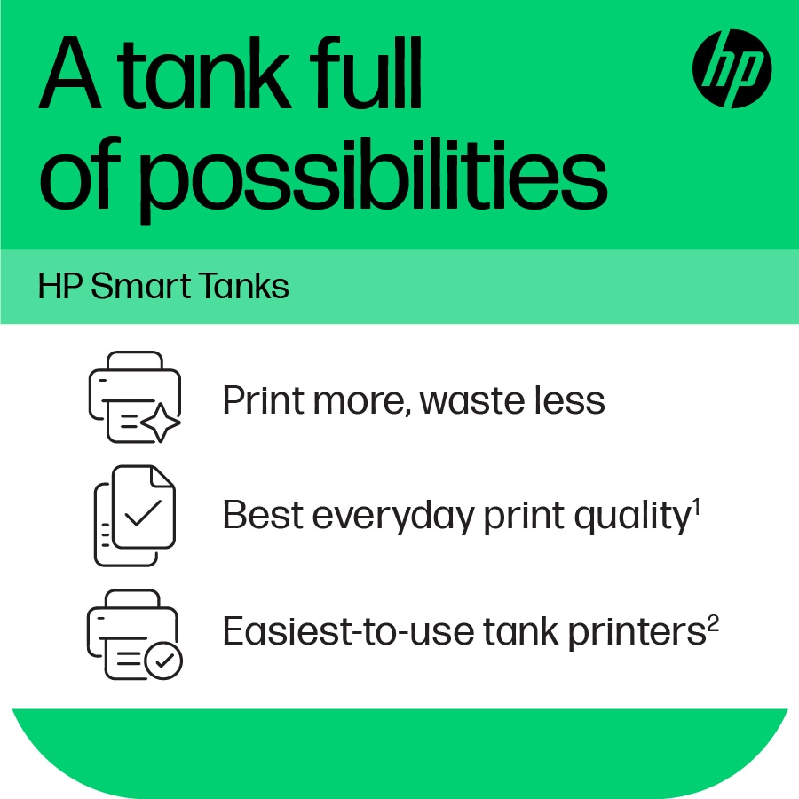 Imprimante jet d'encre smart tank plus 7006 blanc Hp