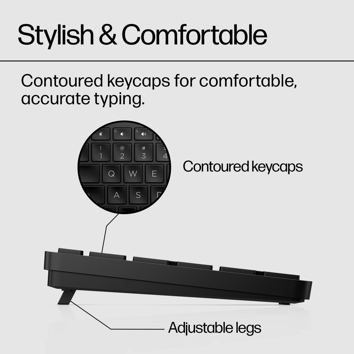 HP Programmable Wireless Keyboard 450 - Azerty French - 4R184AA#ABF ...