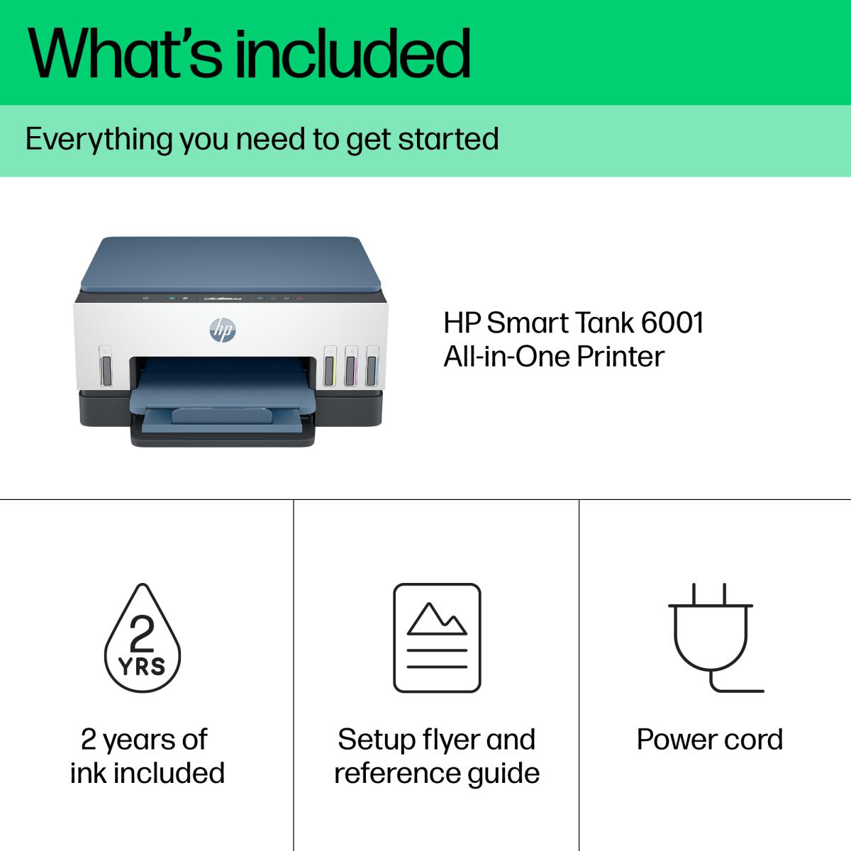 Smart Tank 6006- All-in-One Printer - Inkjet - A4 - USB / Wi-Fi