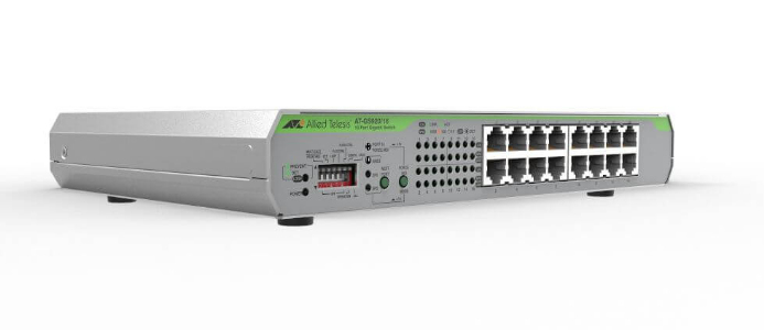 ALLIED TELESIS At-gs920/16-50 Unmanaged Gigabit Ethernet Switch 
