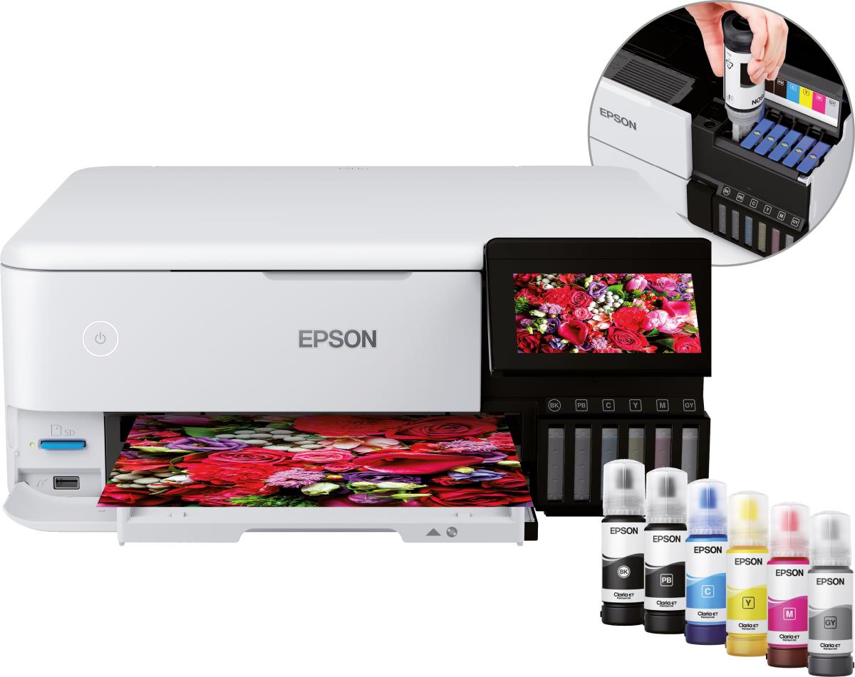 EPSON Ecotank Photo Et-8500 - Color All-in-on Printer - Inkjet