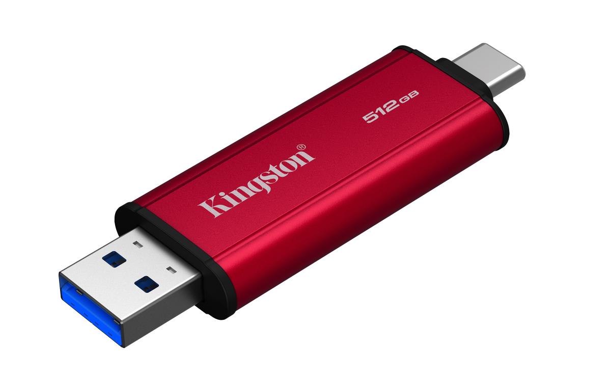 Computer Usb State KINGSTON Dual Portable Solid-state Drive 512GB USB Type-a / USB Type-c ...