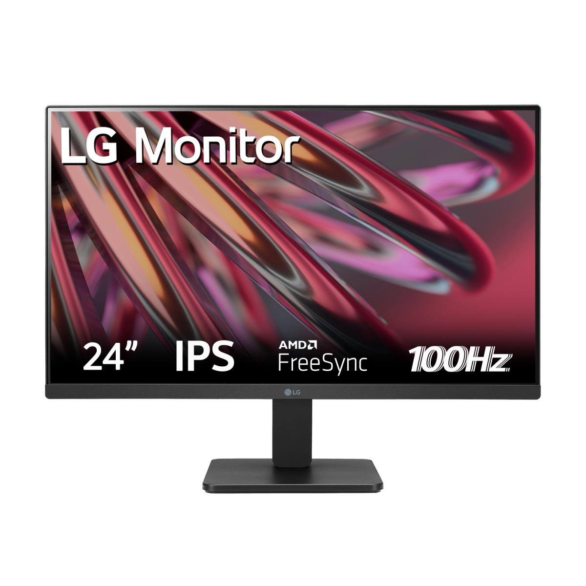 monitor lg 24inc led ips 1920x1080 full hd freesync hdmi dp d sub negro  24MP60G B, LG
