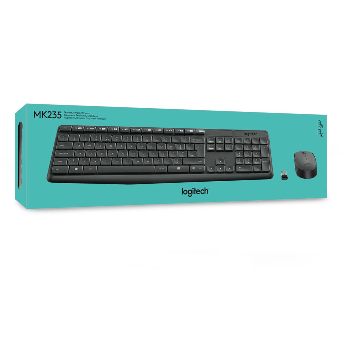 Logitech Advanced MK540 clavier Souris incluse USB QWERTY Italien