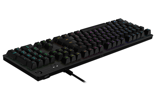 LOGITECH G512 Lightsync RGB Mechanical Gaming Keyboard GX Red Linear -  Qwertz DE - 920-009363 - /fr