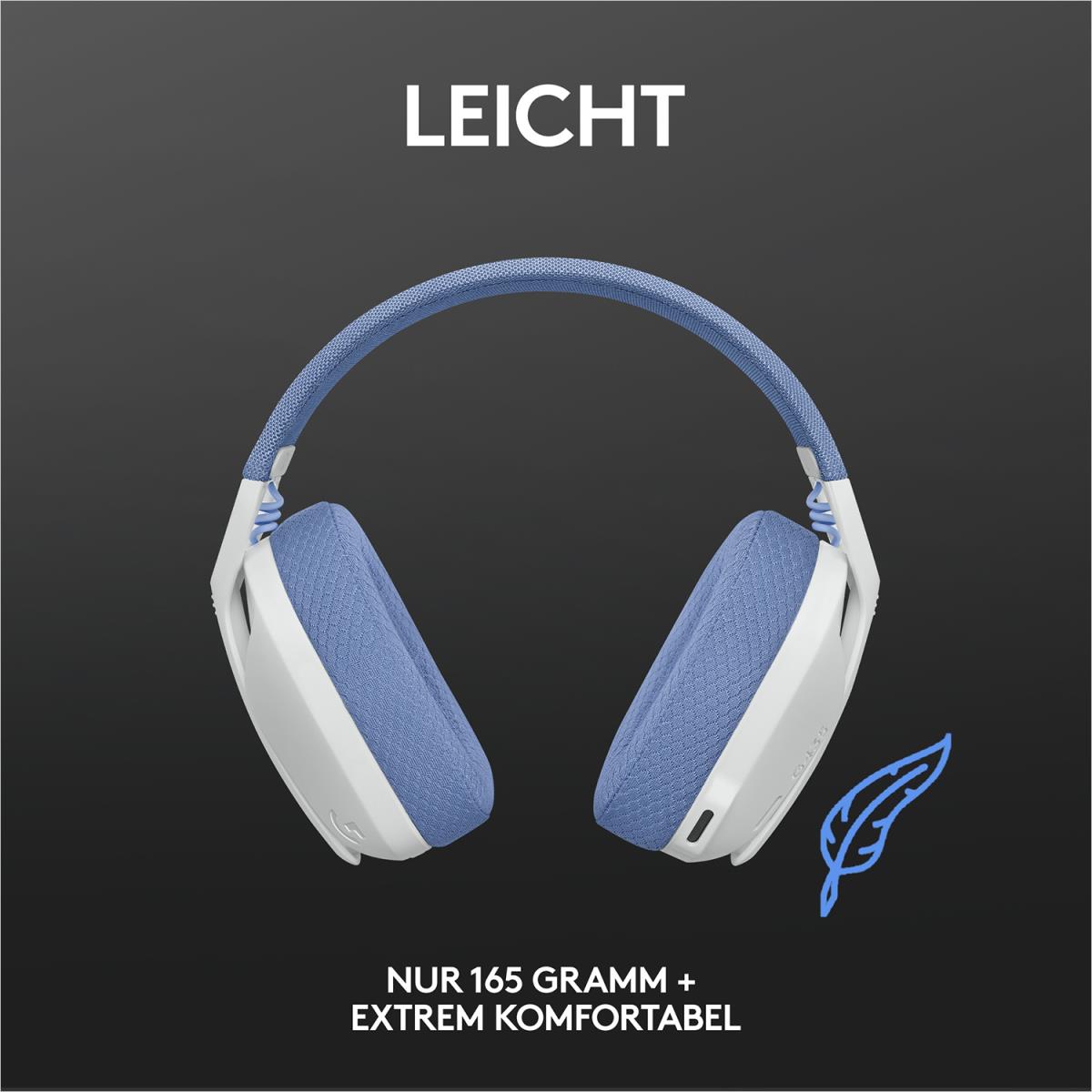 Logitech G435 LIGHTSPEED Wireless Gaming Headset - headset - 981-001049 -  Headphones 