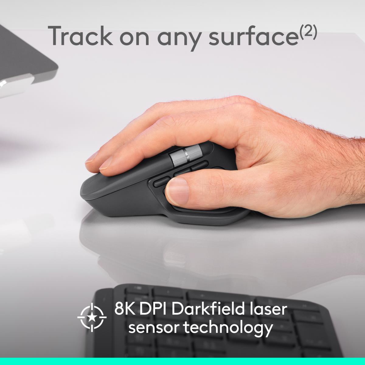 LOGITECH MX Master 4 for Business - Wireless Mouse - Graphite - 910 ...