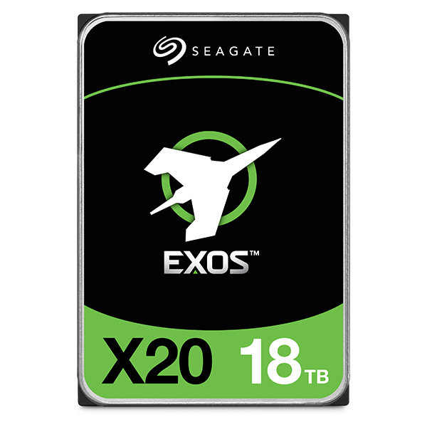 Seagate Exos X20 18TB 7200 SATA 6Gb/s 3.5 Enterprise Hard Drive -  ST18000NM003D