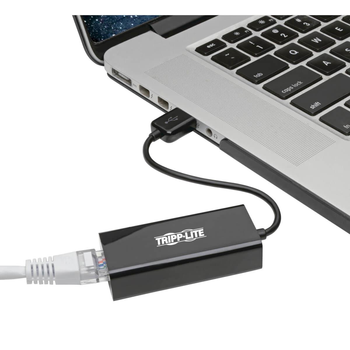 EATON CORPORATION TRIPP LITE USB 2.0 Hi-Speed to Ethernet NIC Network  Adapter 10/100 Mbps - U236-000-R - Redcorp.com/en