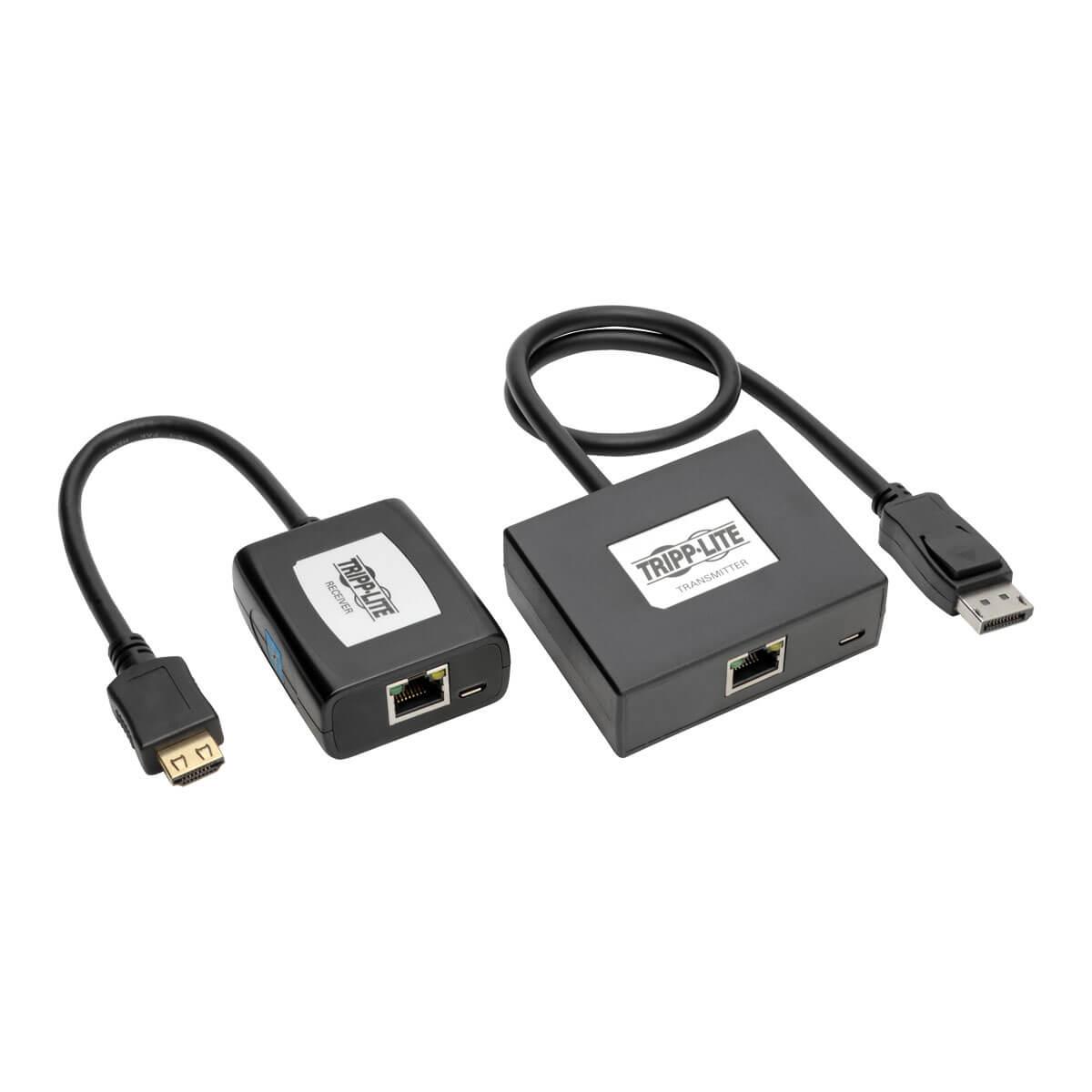 Tripp Lite DVI Over Cat5 Active Video Extender Kit Video Transmitter Receiver Video extender up to 125 ft＿並行輸入