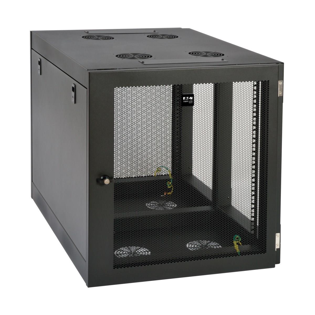 Low Current Small Rack EATON CORPORATION TRIPP LITE SmartRack 12U Heavy-Duty Low-Profile ...