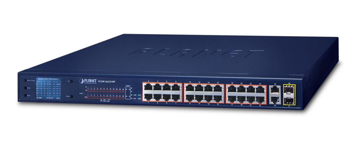 8 Port Unmanaged Industrial Gigabit Power over Ethernet Switch - 802.3af/at  PoE+ Switch - Wall Mountable