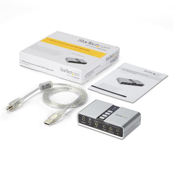 Audio Adapter External Sound Card 7.1 USB