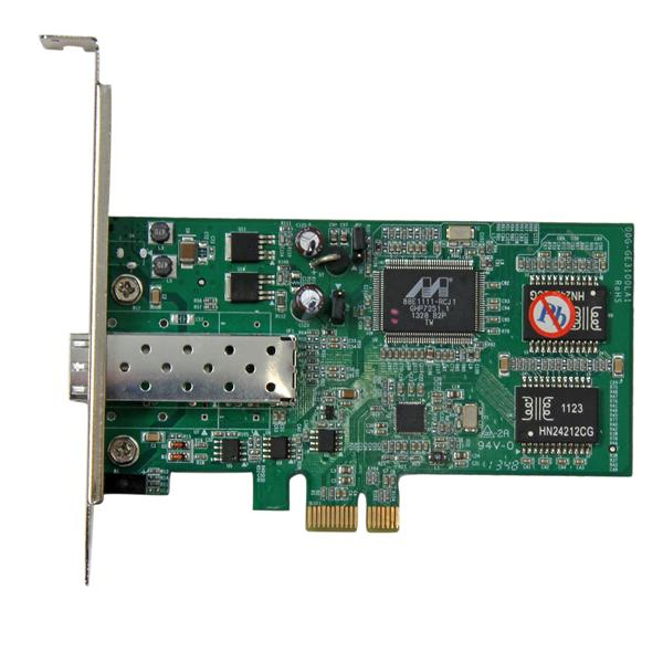Carte réseau PCI Express à 1 port fibre optique Gigabit Ethernet Multimode  SC - Adaptateur NIC PCIe - 550m