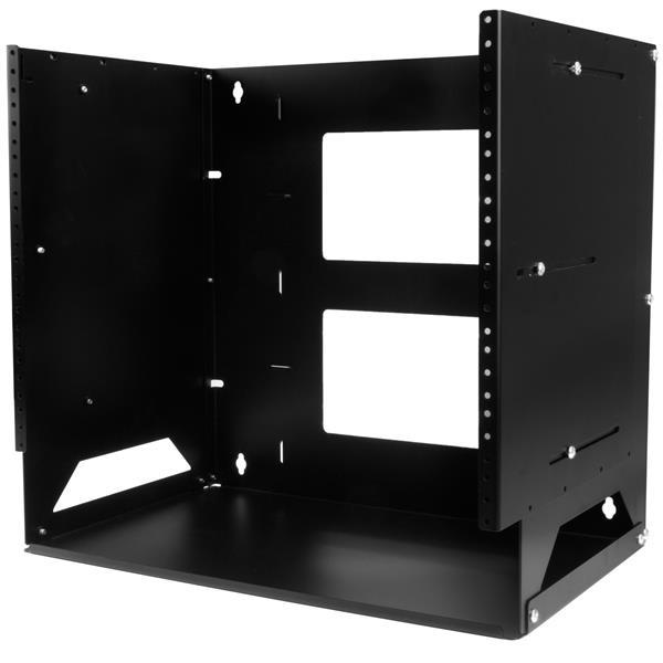 Startech Com Wall Mountable Server Rack Wall Rack With Built In