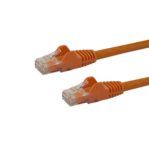 STARTECH.COM Patch Cable - CAT6 - Utp - Snagless - 50cm - Orange 