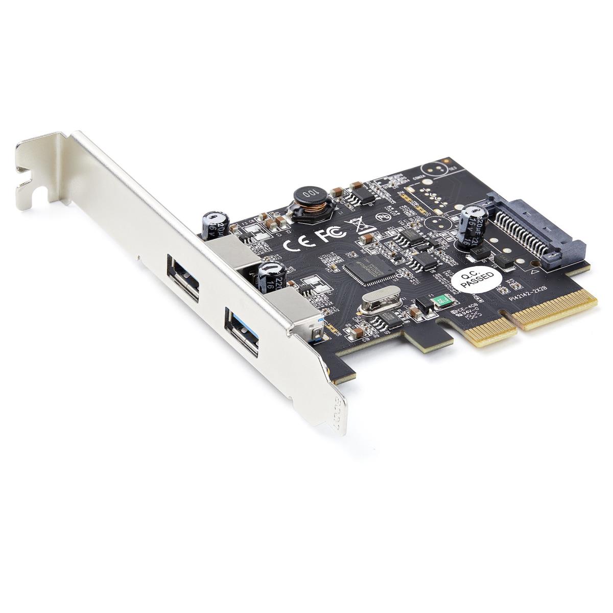 StarTech USB 3.2 Gen 2x2 PCIe Card - USB-C 20Gbps - Carte réseau