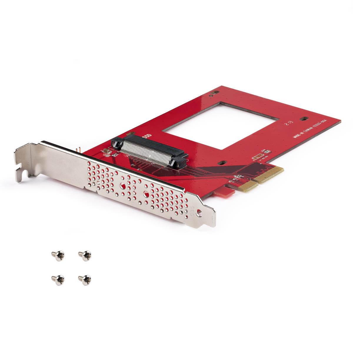 Startech : NVME PCIE ADAPTER - 2.5IN U.2 SSD SFF-8639 - X4 PCIE 3.0