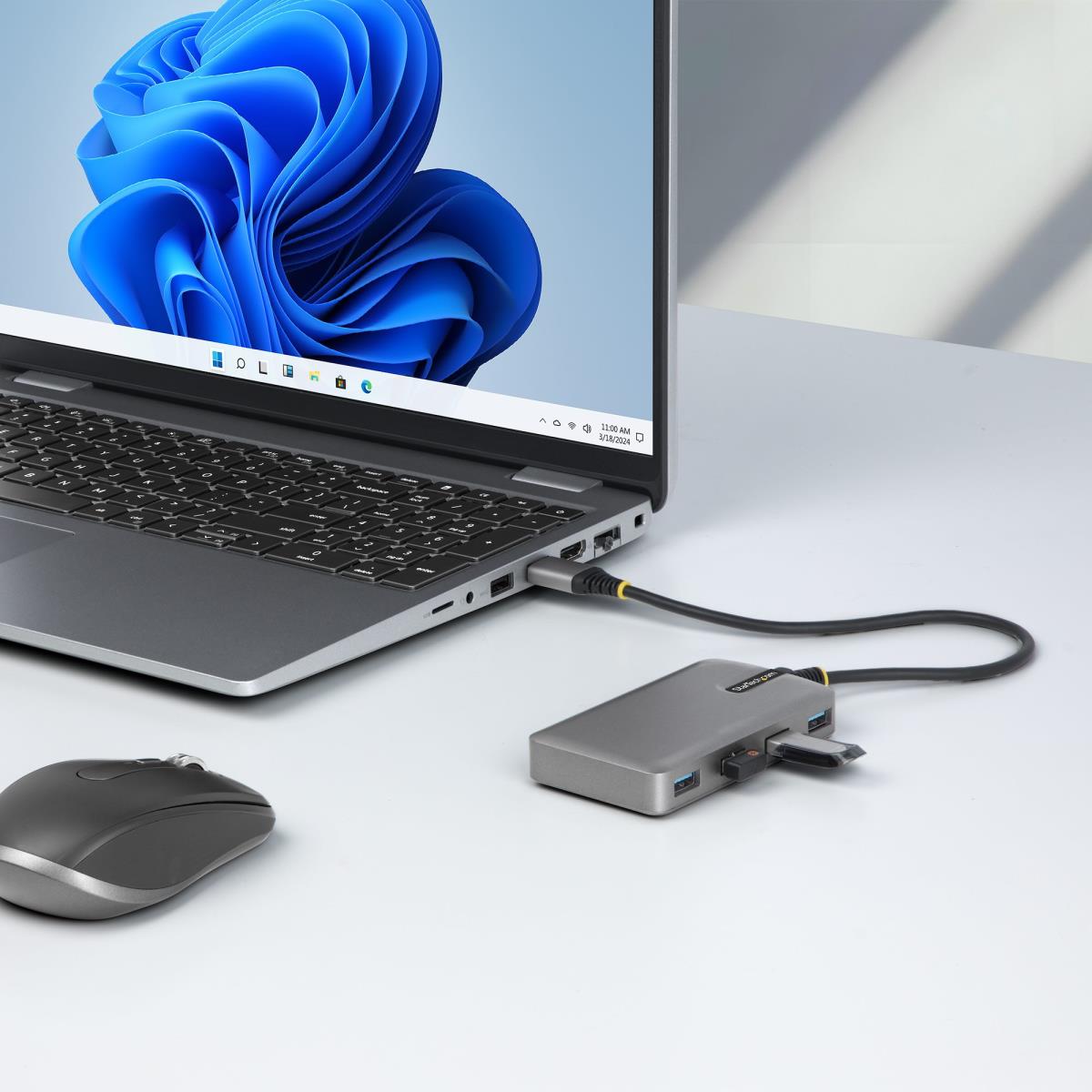 STARTECH.COM Hub - 4-port USB-a 5gbps, Bus Powered - 5G4AC-USB-A-HUB ...