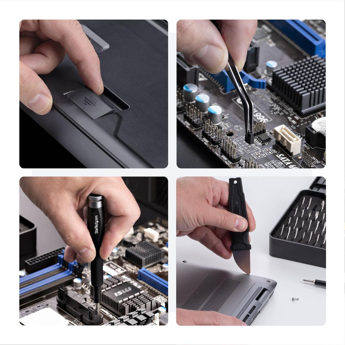 STARTECH.COM Computer Repair Toolkit/set 40-piece - LAPTOP-TOOL-KIT ...