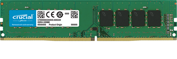 CRUCIAL - 16GB DDR4 2400 MT/S PC4-19200 CL17 DR X8 UNBUFF SODIMM 260PIN