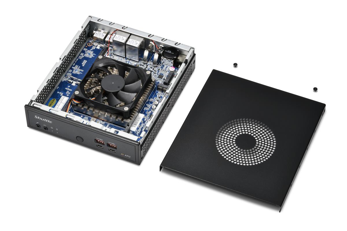 Xpc Powder SHUTTLE COMPUTER XPC slim DN11H - Core Ultra 7 155H - max 2x 48GB DDR5 ...