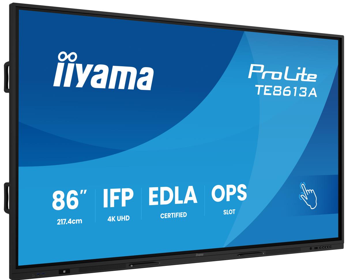 IiYAMA Large Format Display - ProLite TE8613A-B2AG - 86in Touch ...