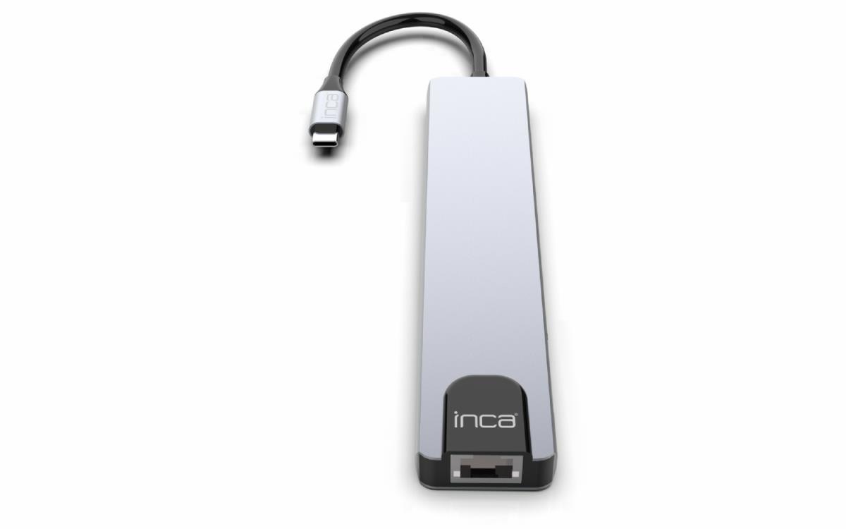 INCA USB Hub Itpc-7t - 8-in-1 - USB-c To Multiport Adapter - ITPC-7T ...