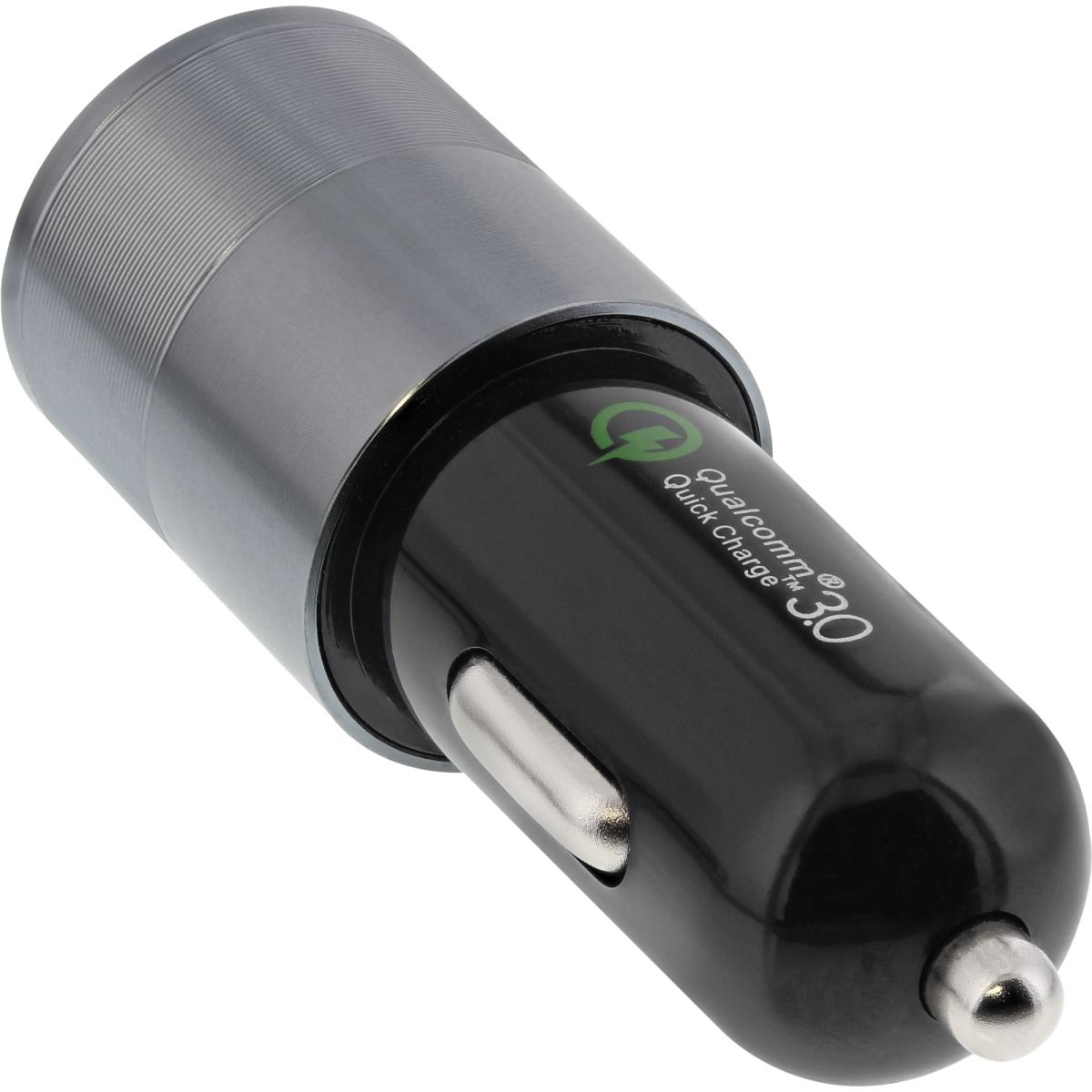INLINE INC USB Car Charger power-adaptor Quick Charge 3.0 12/24VDC - 5V ...
